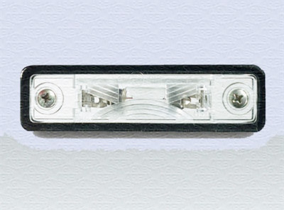 Luz de chapa de matrícula