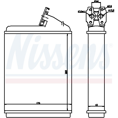 Permutador de calor, aquecimento do habitáculo