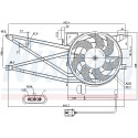 Ventilador, condensador do ar condicionado