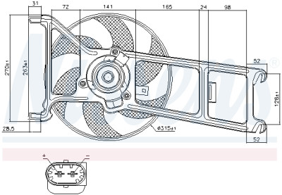 Ventilador, refrigeração do motor