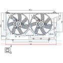 Ventilador, refrigeração do motor