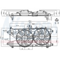 Ventilador, refrigeração do motor