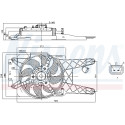 Ventilador, refrigeração do motor