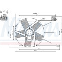 Ventilador, refrigeração do motor