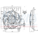 Ventilador, condensador do ar condicionado