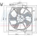 Ventilador, refrigeração do motor