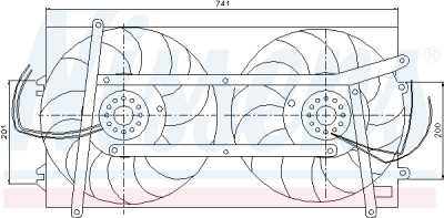 Ventilador, refrigeração do motor