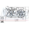 Ventilador, refrigeração do motor