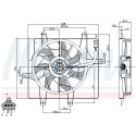 Ventilador, refrigeração do motor