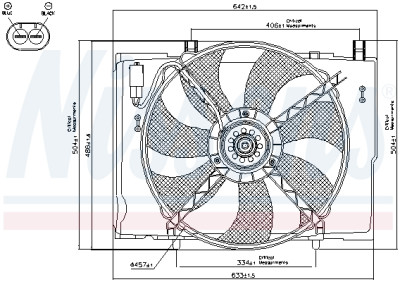 Ventilador, refrigeração do motor