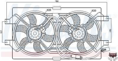 Ventilador, refrigeração do motor