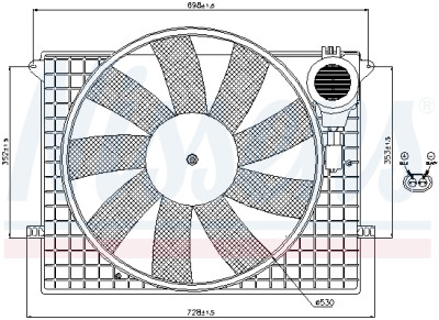 Ventilador, refrigeração do motor