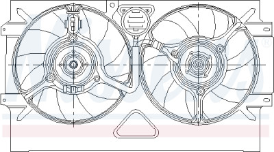 Ventilador, refrigeração do motor