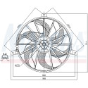 Ventilador, condensador do ar condicionado