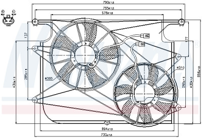 Ventilador, refrigeração do motor