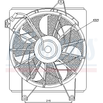 Ventilador, refrigeração do motor