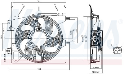 Ventilador, refrigeração do motor