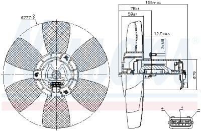 Ventilador, refrigeração do motor