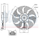 Ventilador, refrigeração do motor