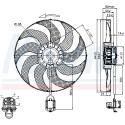 Ventilador, refrigeração do motor