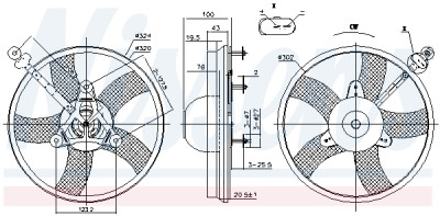 Ventilador, refrigeração do motor