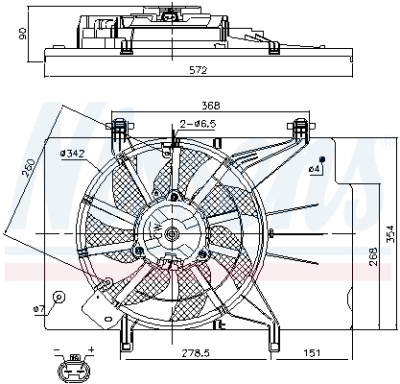 Ventilador, refrigeração do motor