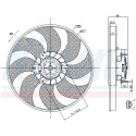 Ventilador, refrigeração do motor