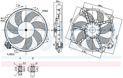 Ventilador, refrigeração do motor