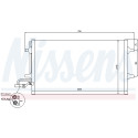 Condensador, ar condicionado NISSENS 940086