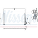 Condensador, ar condicionado NISSENS 94432