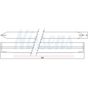 Filtro desidratador, ar condicionado NISSENS 95500