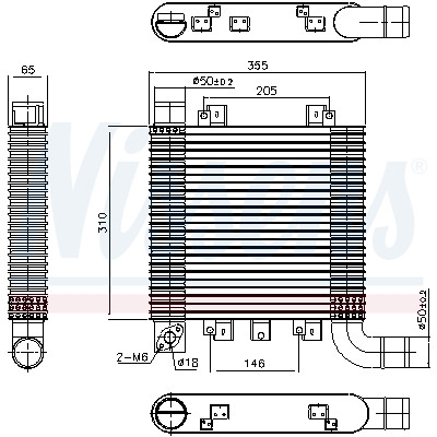 Radiador do ar de sobrealimentação