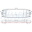 Refrigerador de ar de admissão NISSENS 96727