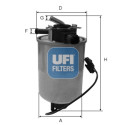 Filtro de combustível UFI 24.018.01