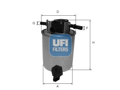Filtro de combustível UFI 24.020.01
