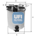 Filtro de combustível UFI 24.025.01