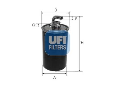 Filtro de combustível UFI 24.030.00
