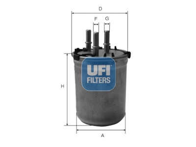 Filtro de combustível UFI 24.033.00