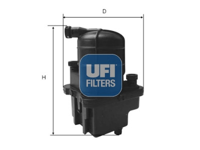 Filtro de combustível UFI 24.088.00