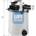 Filtro de combustível UFI 24.095.04