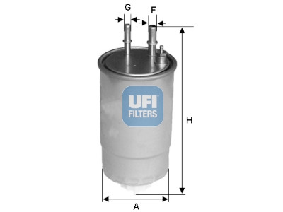 Filtro de combustível UFI 24.117.00