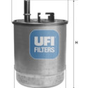Filtro de combustível UFI 24.129.00