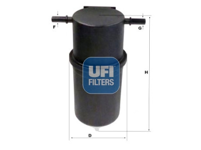 Filtro de combustível UFI 24.144.00