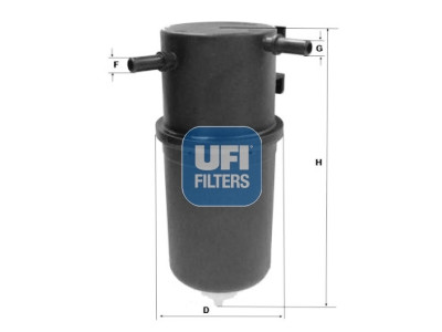 Filtro de combustível UFI 24.145.00