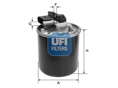 Filtro de combustível UFI 24.148.00