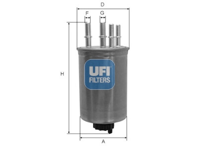 Filtro de combustível UFI 24.190.00