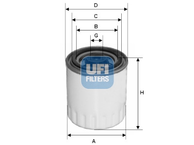Filtro de combustível UFI 24.321.00