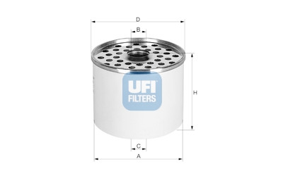 Filtro de combustível UFI 24.361.00