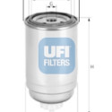 Filtro de combustível UFI 24.399.00