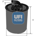 Filtro de combustível UFI 24.416.00